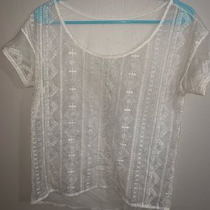 American Eagle lace shirt